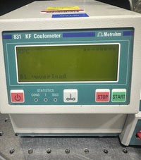Metrohm 831 KF Coulometer w/ 700 Dosino 728 Stirrer Karl Fischer