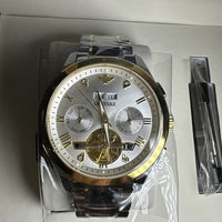 Oupike Men’s Watch Tourbillon Self Winding Gold/Silver Band, Champagne Dial