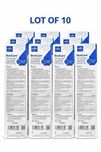 Lot Of 10 Medline DuoCare Clinical Oral Care Tray, Suction Swab, MDS09651EDC