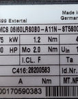 Lenze MCS 06I60LRS0B0-A11N-ST5S00N-R0SU Servo Motor Used
