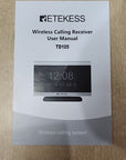 Retekess TD105 Restaurant Pager Calling System Host Receiver