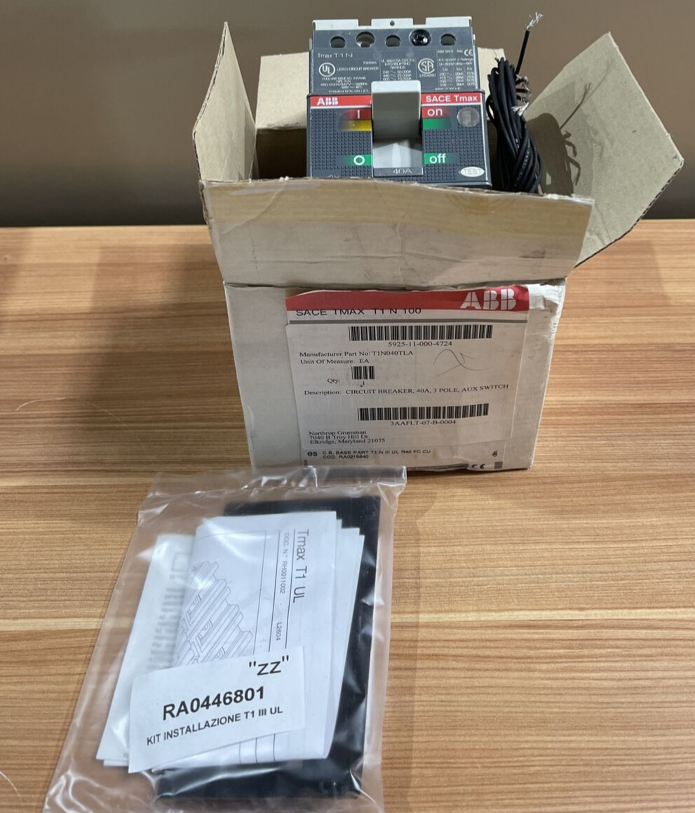 HOUSTON STOCK ABB T3N225TW TYPE T3N 40 AMP
