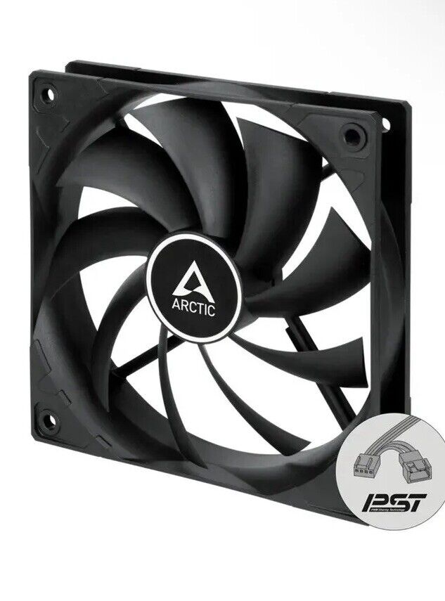 ARCTIC F12 PWM PST - 120 mm PWM PST Case Fan with PWM Sharing Technology