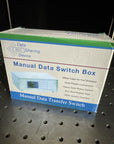 Kentek 2-Way DB25 Manual Data Transfer Switch Box Rotary Parallel PC Printer