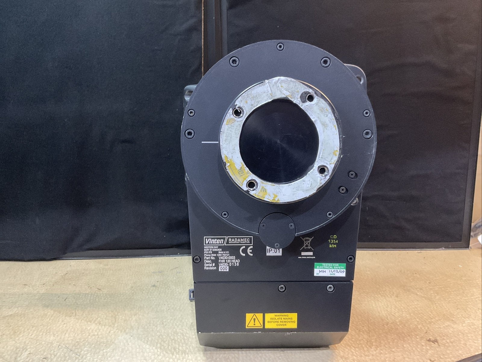 Vinten Fusion FHR-120 Robotic Pan &amp; Tilt Fluid VR Broadcast Head