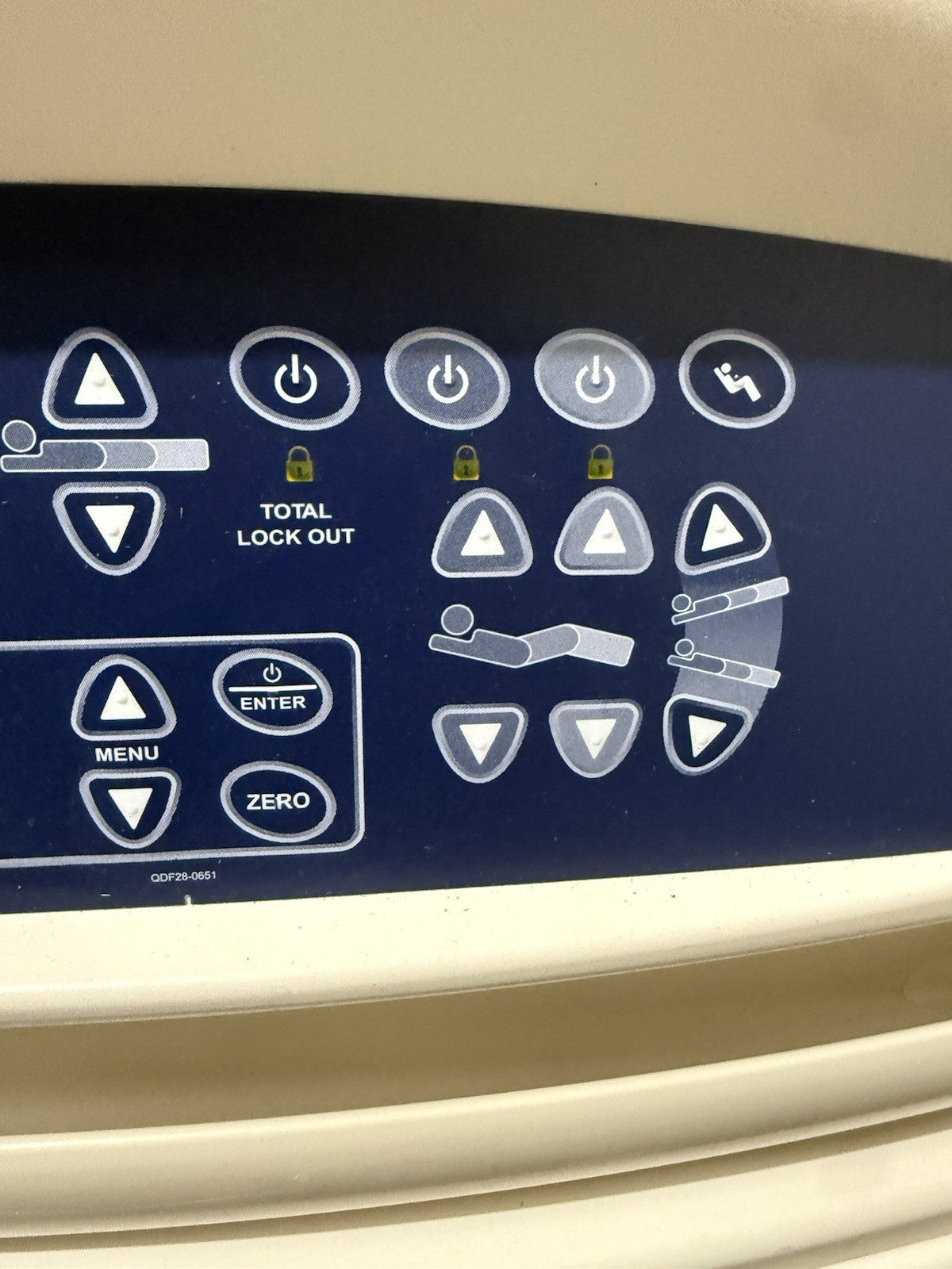 Stryker GoBed II FL28EX3 Hospital Bed Go Bed Chaperone with Zone Control Scale