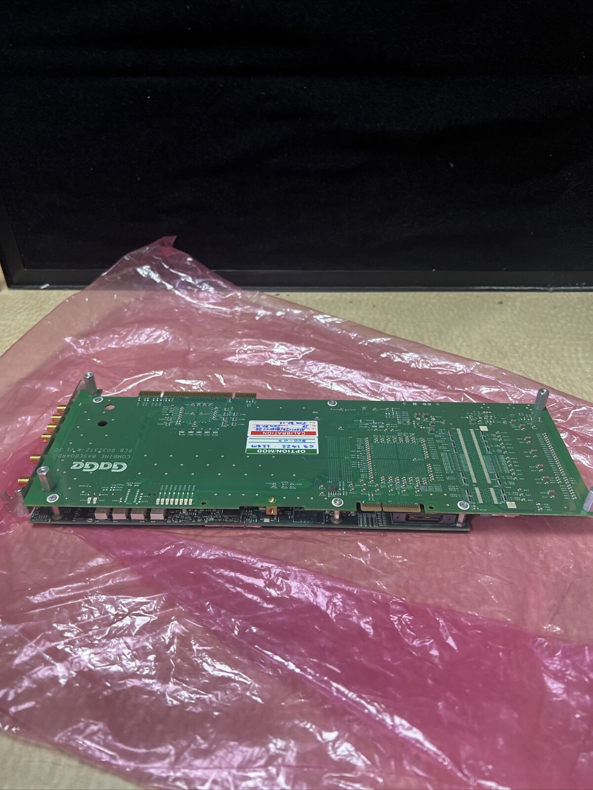 Gage Cobra 8 Bit High-Speed PCI Digitizer PCB 00032372-R V1 3C