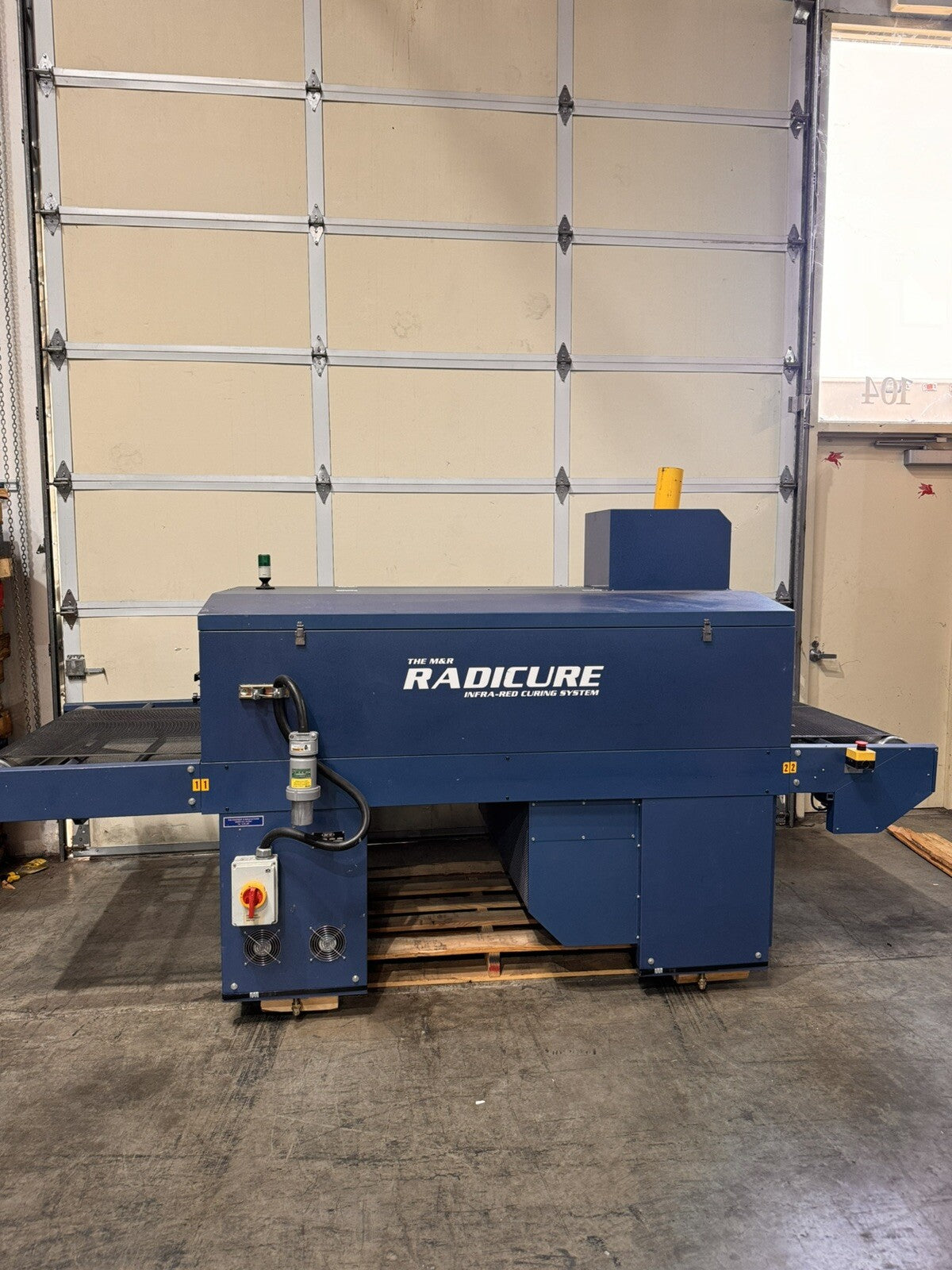 M&amp;R Radicure RD 36 RDCR36-6-1  Belt W 36&quot; to 60&quot; dryer chamber lengths 6ft-10ft
