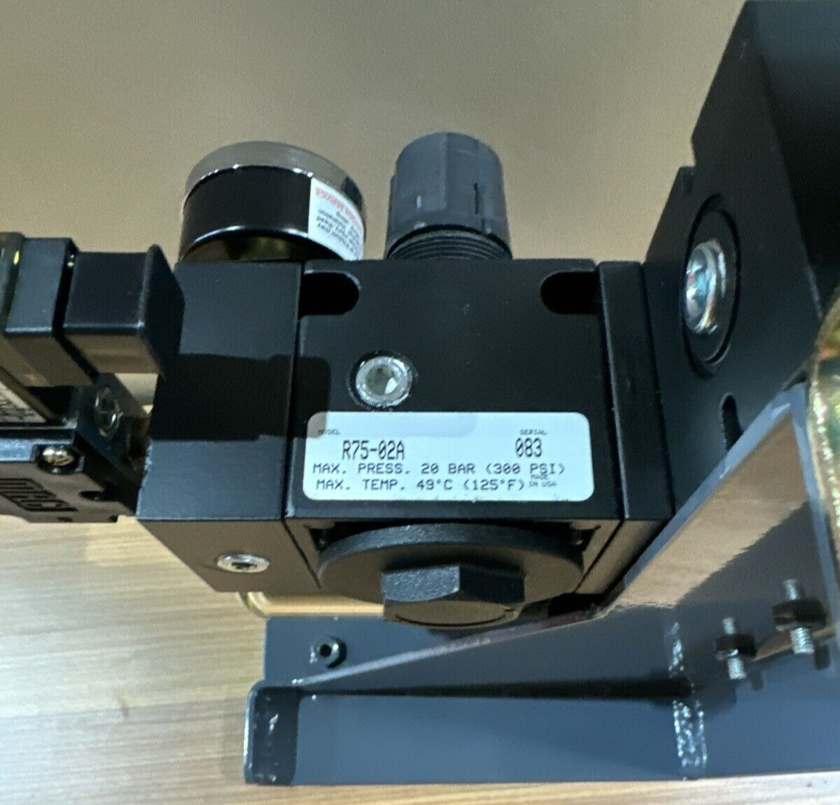 Parker Pressure control Valve/Machine. 150K033G01