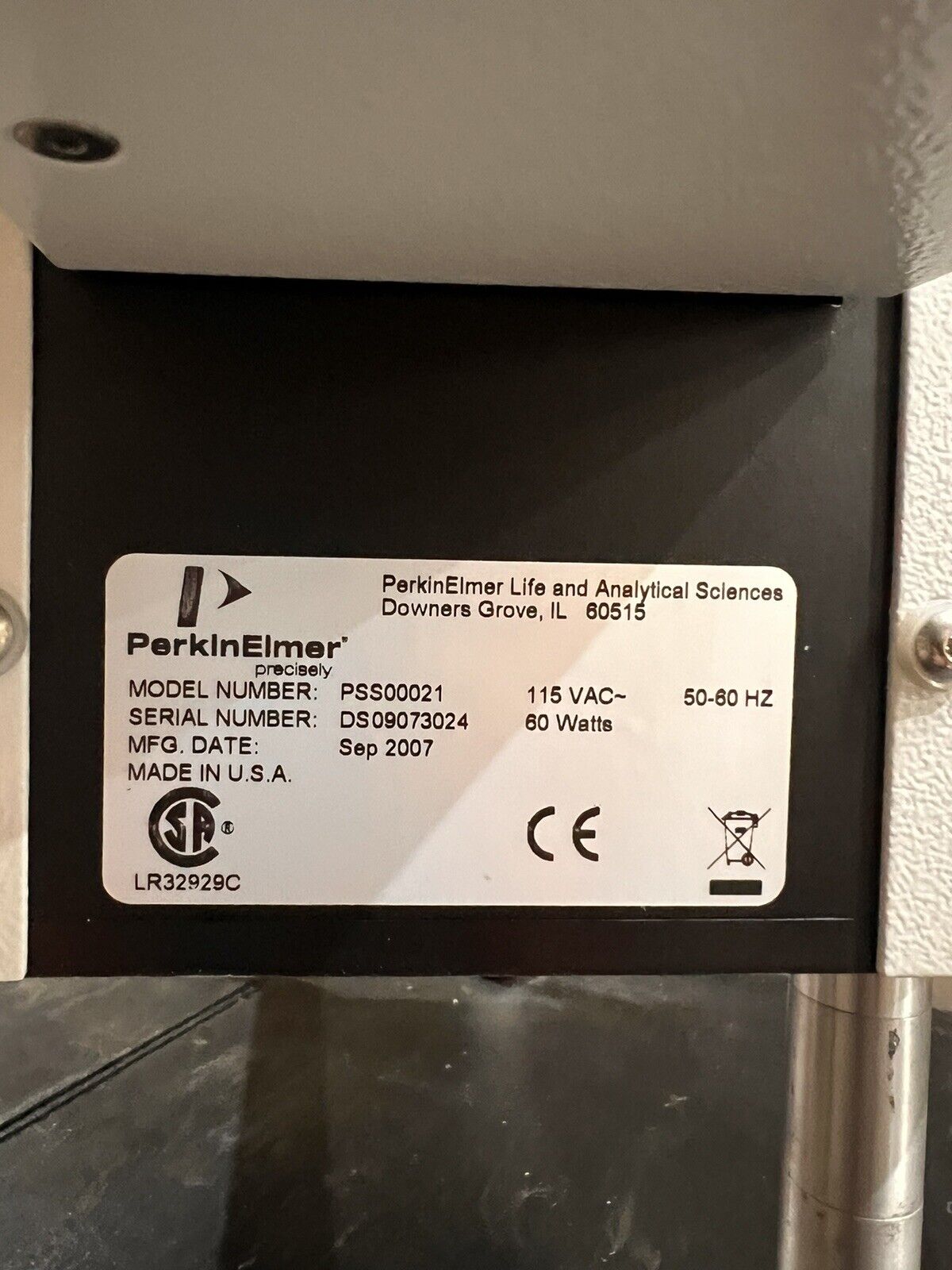 Perkin Elmer PSS00021 Plate Stak CSS Packard Automated Microplate System
