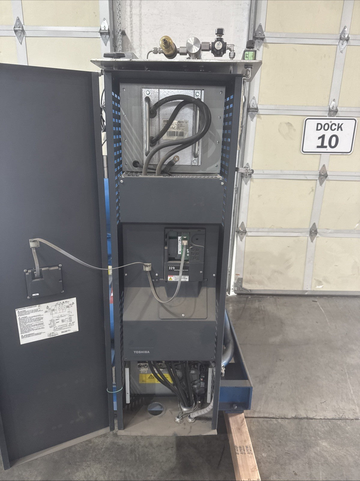 Rogers Quincy Northwest Rotary Screw Air Compressor 100 hp QNW-V-100-E