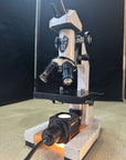 Swift Nine Sixty Series Monocular Microscope w/ DIN4, DIN10, DIN40 Objectives