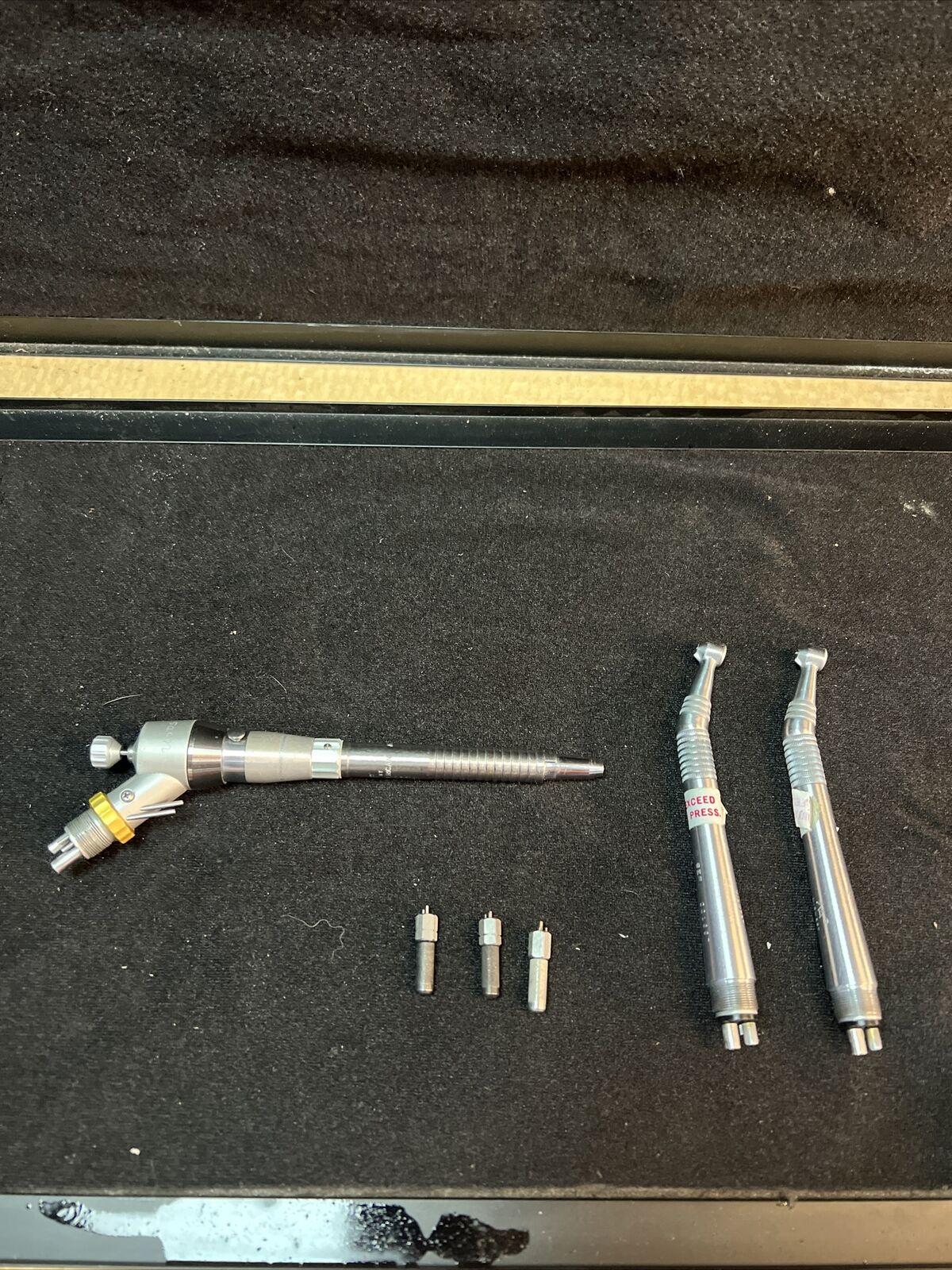 Midwest Shorty Motor with Straight Tru-torc Nosecone 2 Quiet Air Handpiece