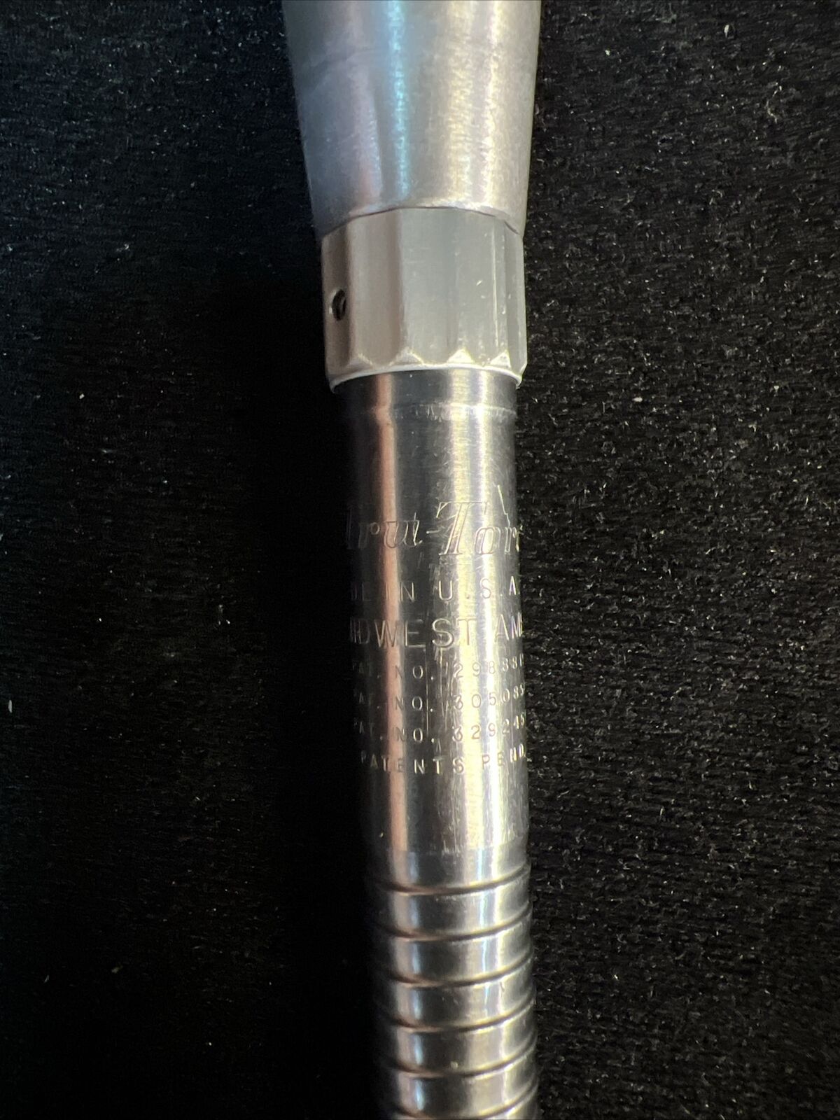 Midwest Shorty Motor with Straight Tru-torc Nosecone 2 Quiet Air Handpiece