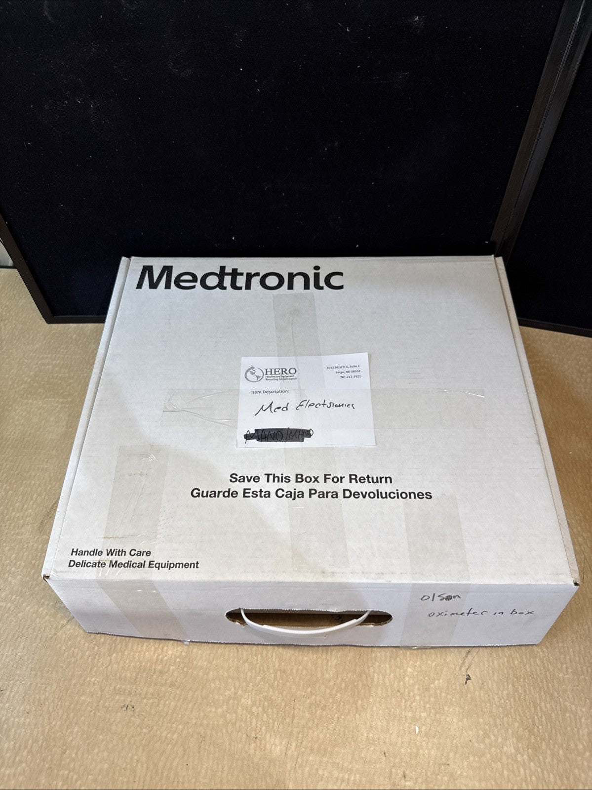 Medtronic Cardiocom Commander Flex CD320 Blood Pressure Vital Sign Monitor
