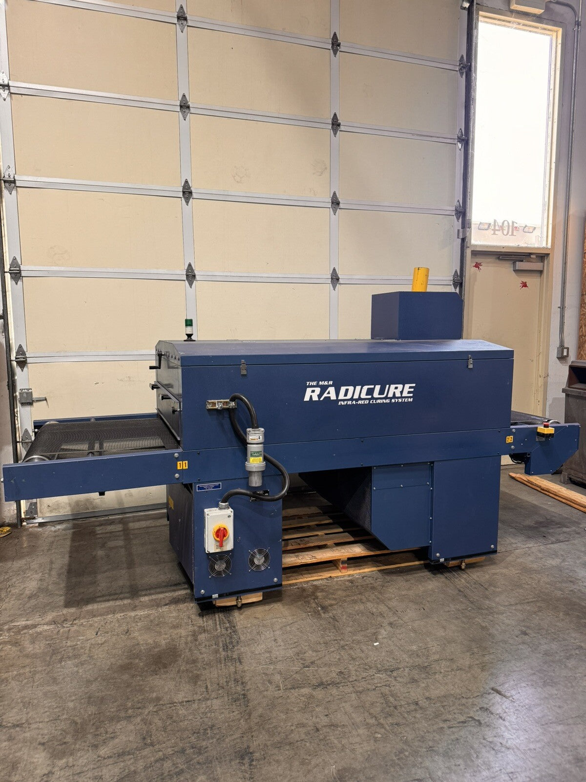 M&amp;R Radicure RD 36 RDCR36-6-1  Belt W 36&quot; to 60&quot; dryer chamber lengths 6ft-10ft