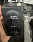 Two Microphone's 2000's Wireless UHF Transmitter Receiver AWR6032U AWX6030M