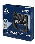 ARCTIC F12 PWM PST - 120 mm PWM PST Case Fan with PWM Sharing Technology