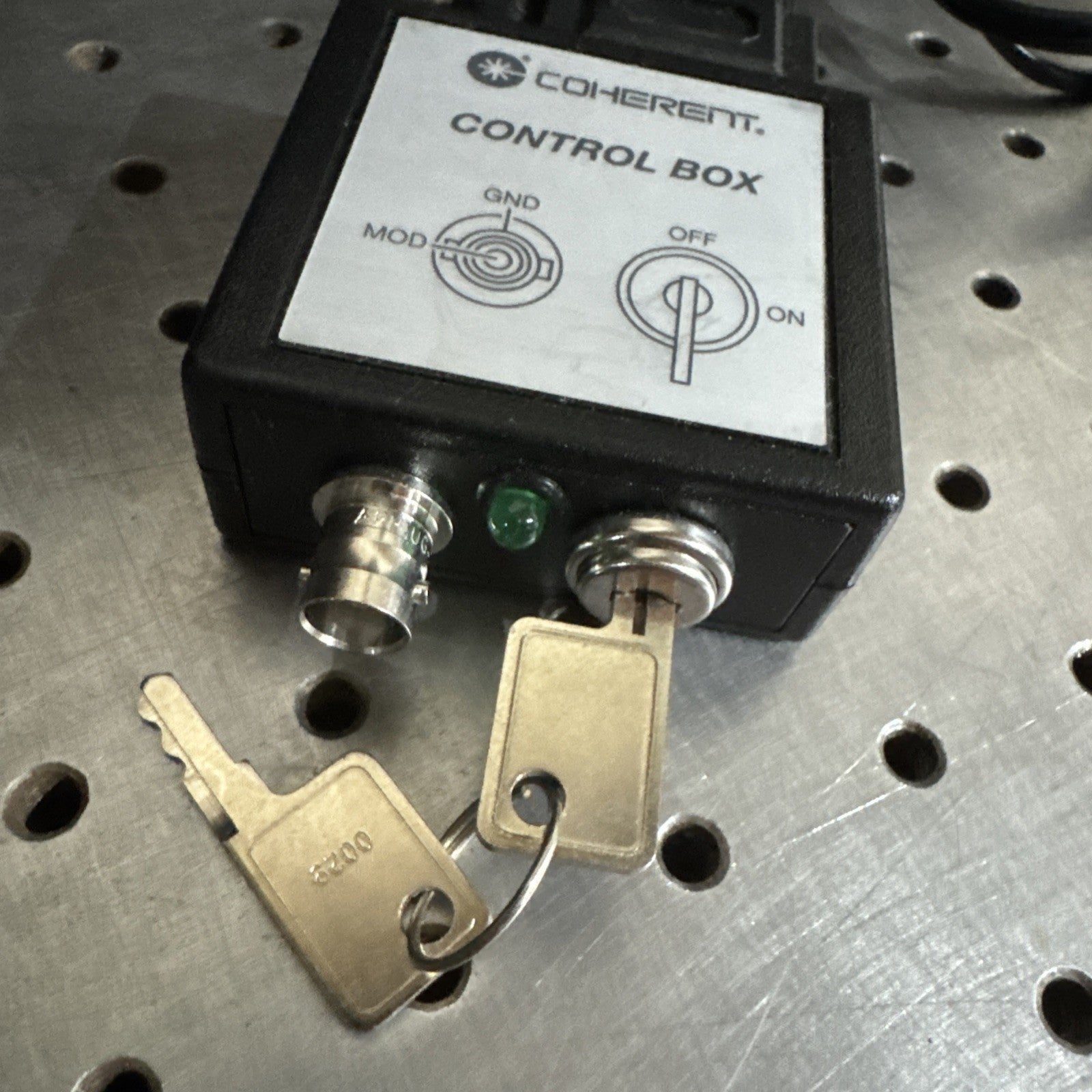 Coherent Cube 1150205/AE 640nm 100 mW Laser Head And Control Box
