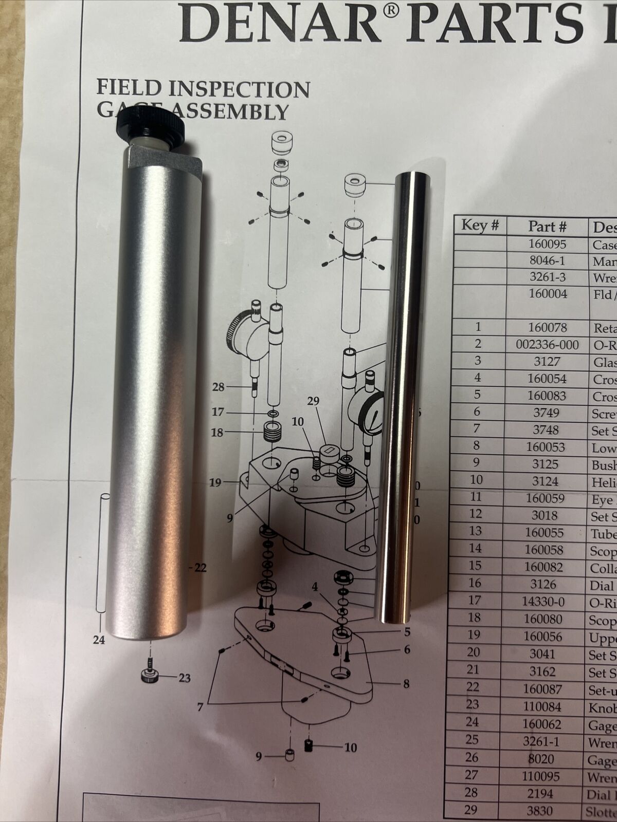 Denar Field Inspection Gage 3463