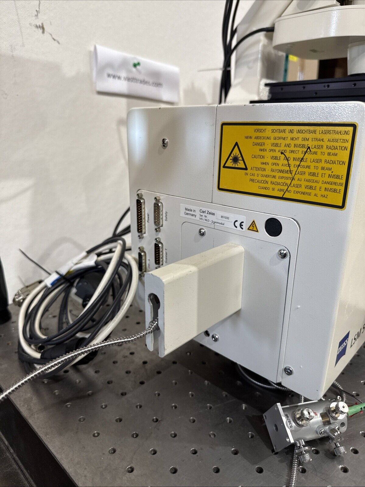 Zeiss Axiovert 200M  Fluorescent Microscope LSM 510 Laser Scanning Microscope