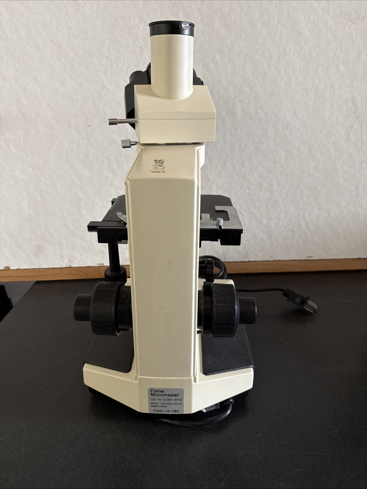 Fisher Scientific MicroMaster Cat: 12-561-3FAZ