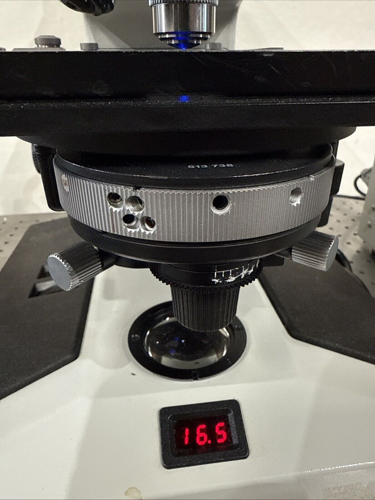 Leica Wild Leitz  Diaplan Fluorescence DF Phase Trinocular Microscope W/ Camera
