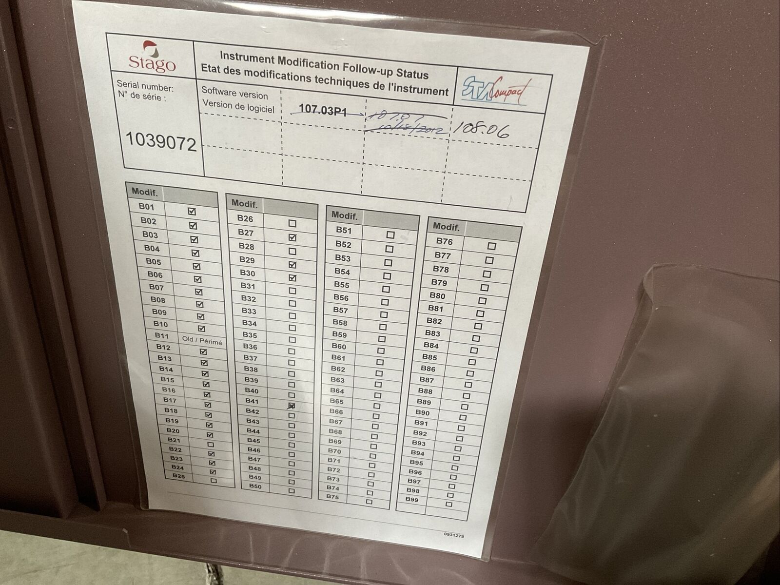 Diagnostica Stago STA Compact Coagulation Analyzer