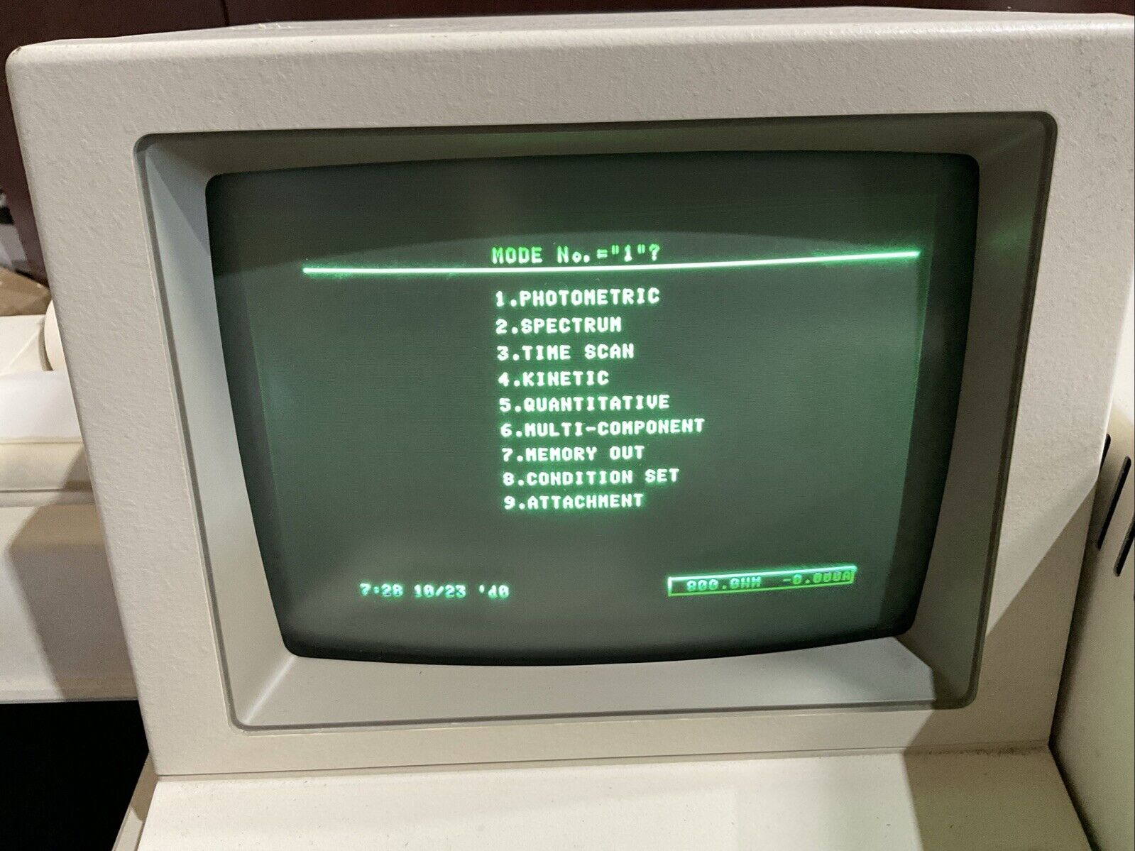 Shimadzu UV-160 UV - Visible Recording Spectrophotometer W/ CPS-Controller