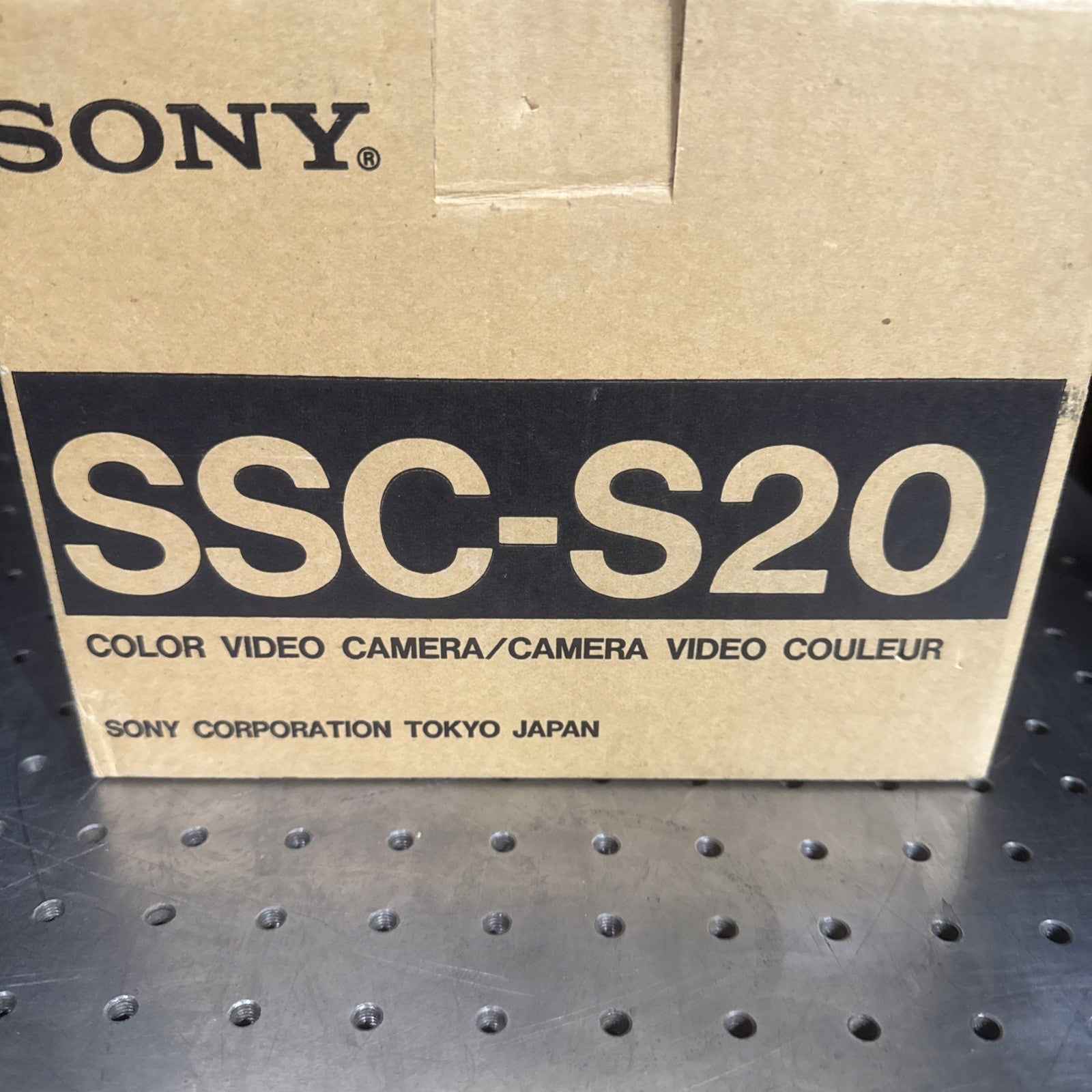 SONY SSC-S20 Color Video Camera CCD