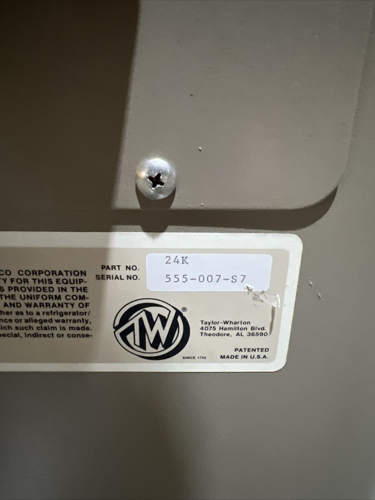 Taylor Wharton 24K Kryos Batt K Series Cryostorage System