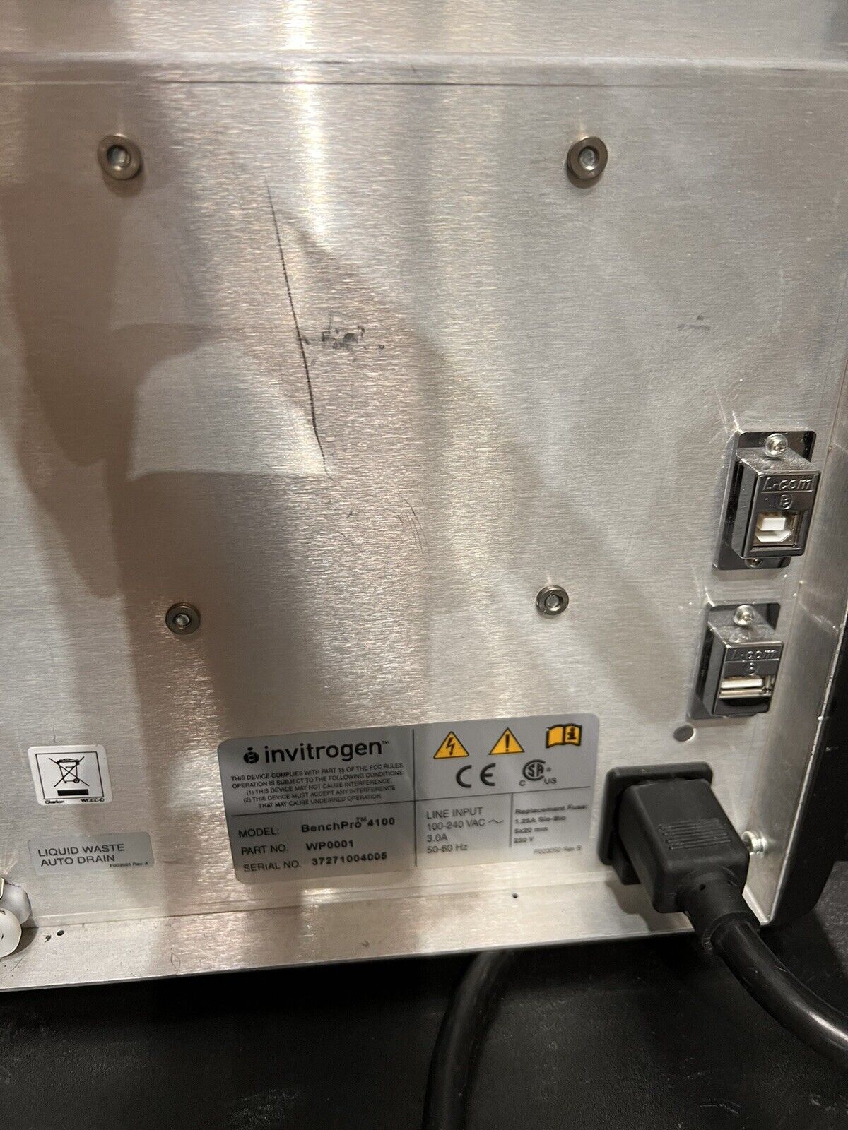 Invitrogen BenchPro 4100 Card Processing Station for Western Blot Slide Stainer