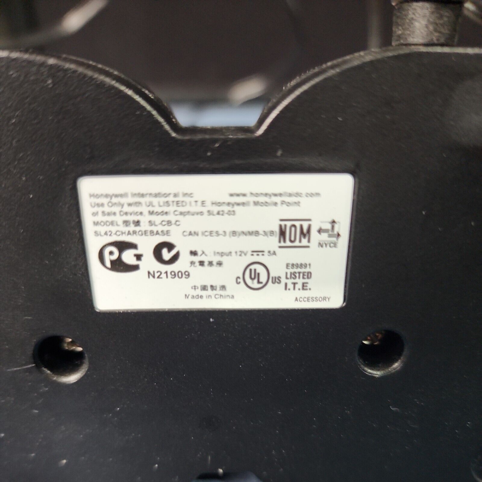 Honeywell Sl42 sled x4 + ipod x4 + quad charger base