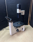 Leica Leitz Microscope DM IL Inverted Microscope With Objectives