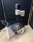 Leica Leitz Microscope DM IL Inverted Microscope With Objectives