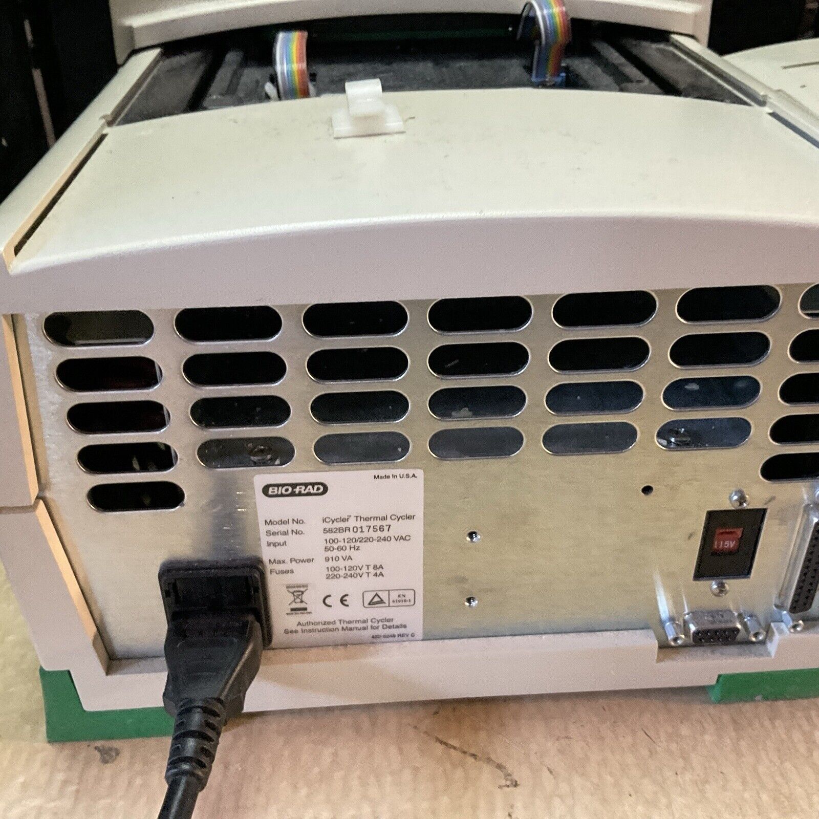 Bio-Rad iCycler Thermal Cycler Real-Time PCR Detection System W/ 2 Modules