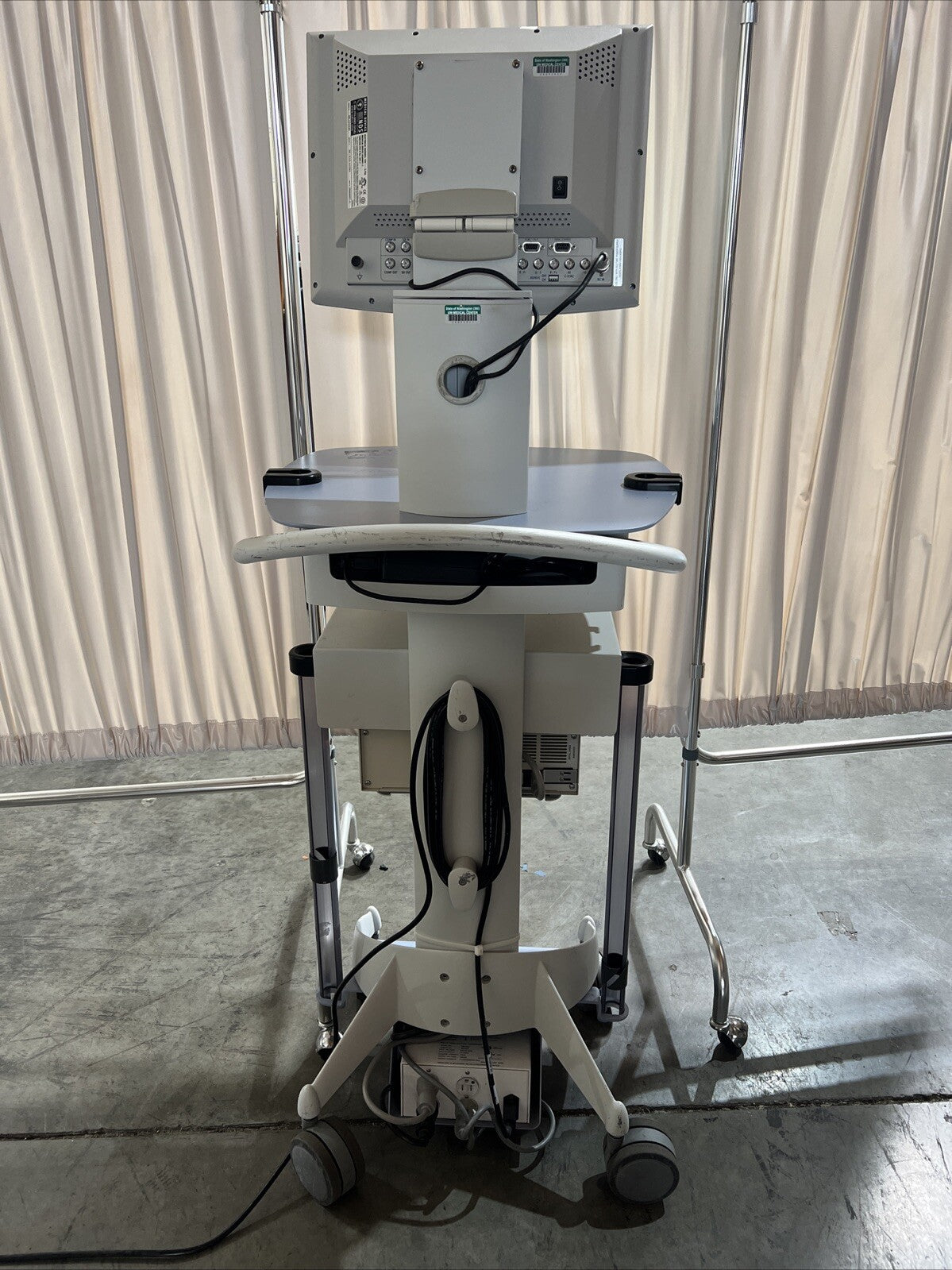 Storz OfficeKart Endoscopy Tower EndoVue W/ Telecam DXII &amp; Xenon Nova 175 Source