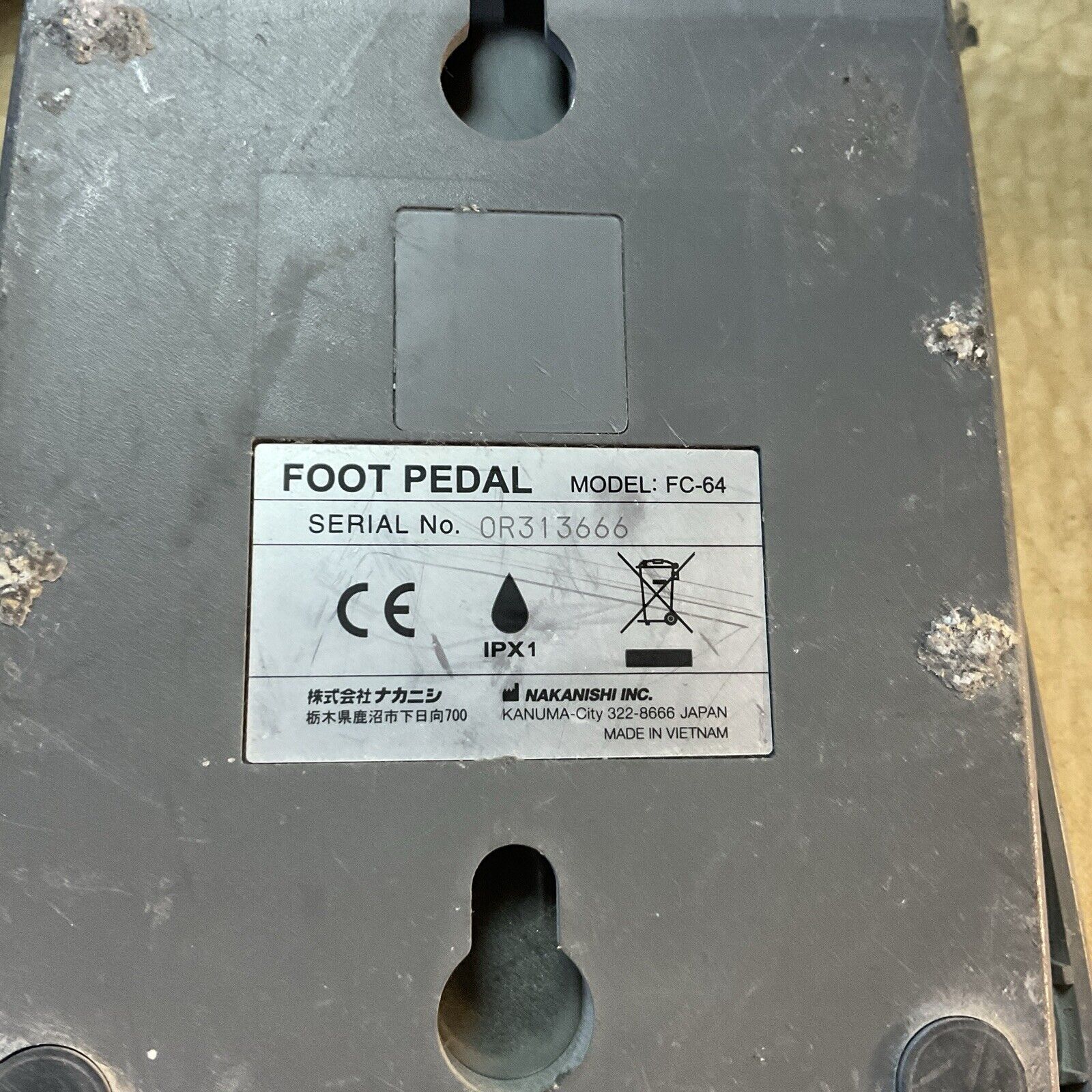 Brasseler Forza L50K Lab motor With Foot Pedal