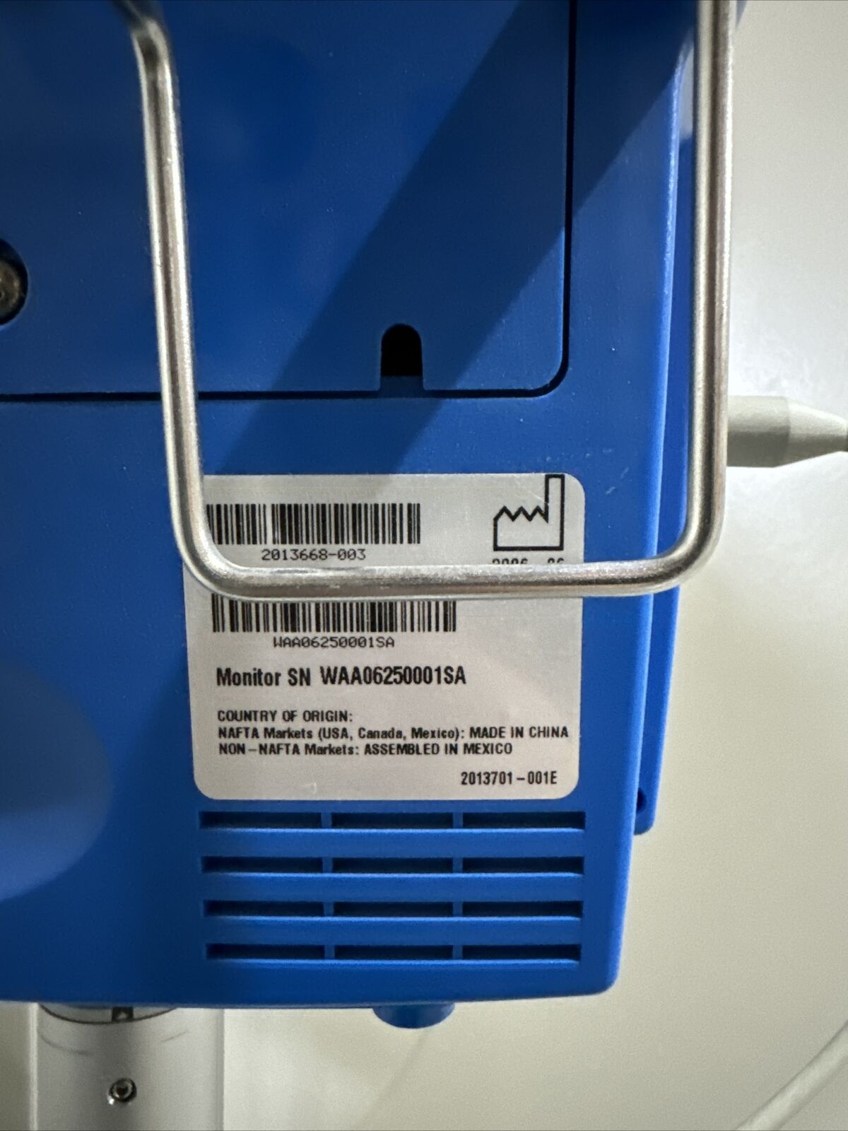 GENERAL ELECTRIC DP1100-EDANX-EN PRO 1000 DINAMAP screen