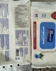 2x Breeze Wet Wipes - 60 wipes on each pack (120) Vit E Aloe Vera