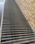 ACS 75’ X 52” Power Roller Conveyor 8 Sections 60" BF 1.9" OD 36" H Adj