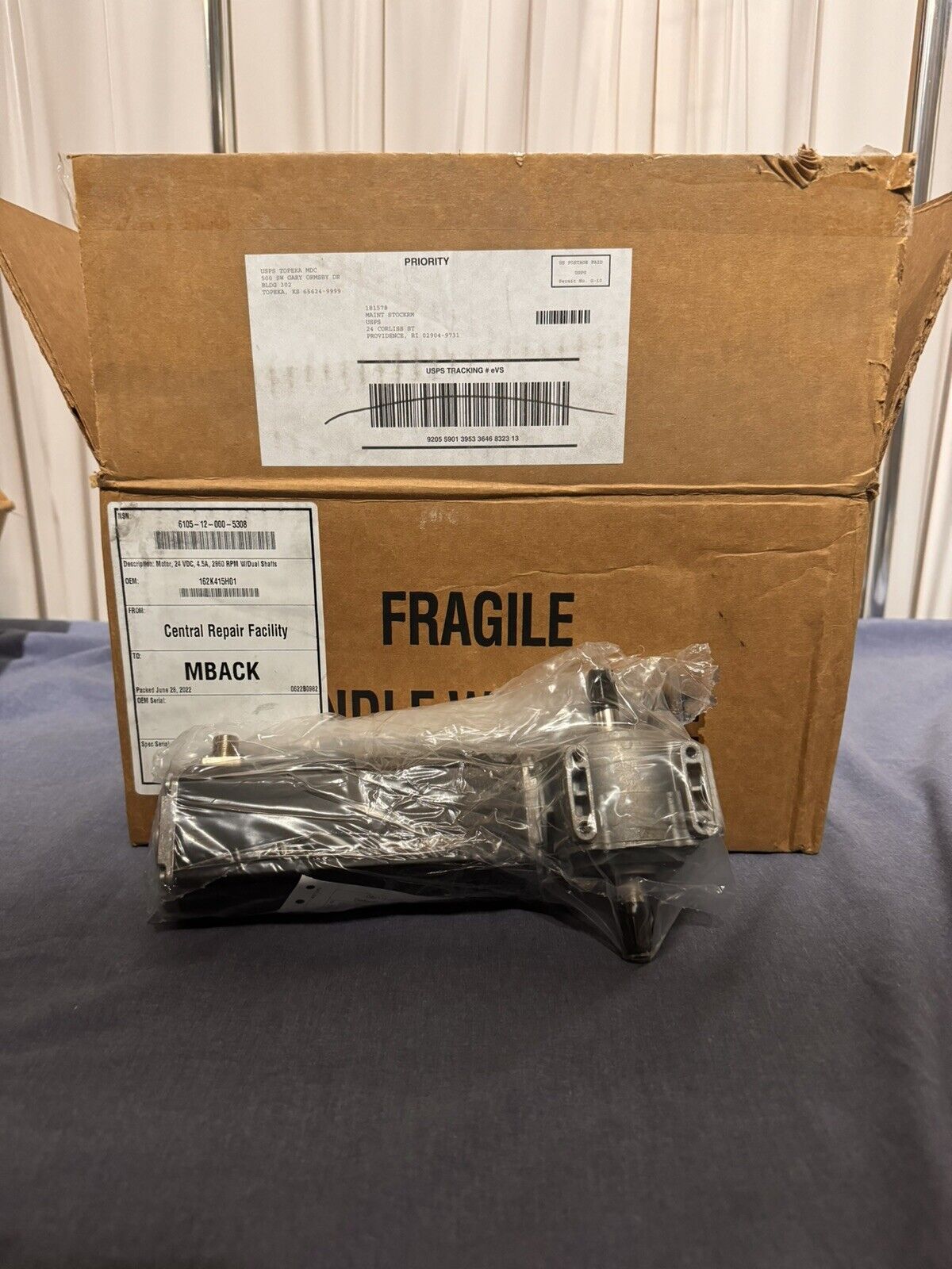 NEW DUNKERMOTOREN BG65X75CI GEAR MOTOR-FREE SHIPPING