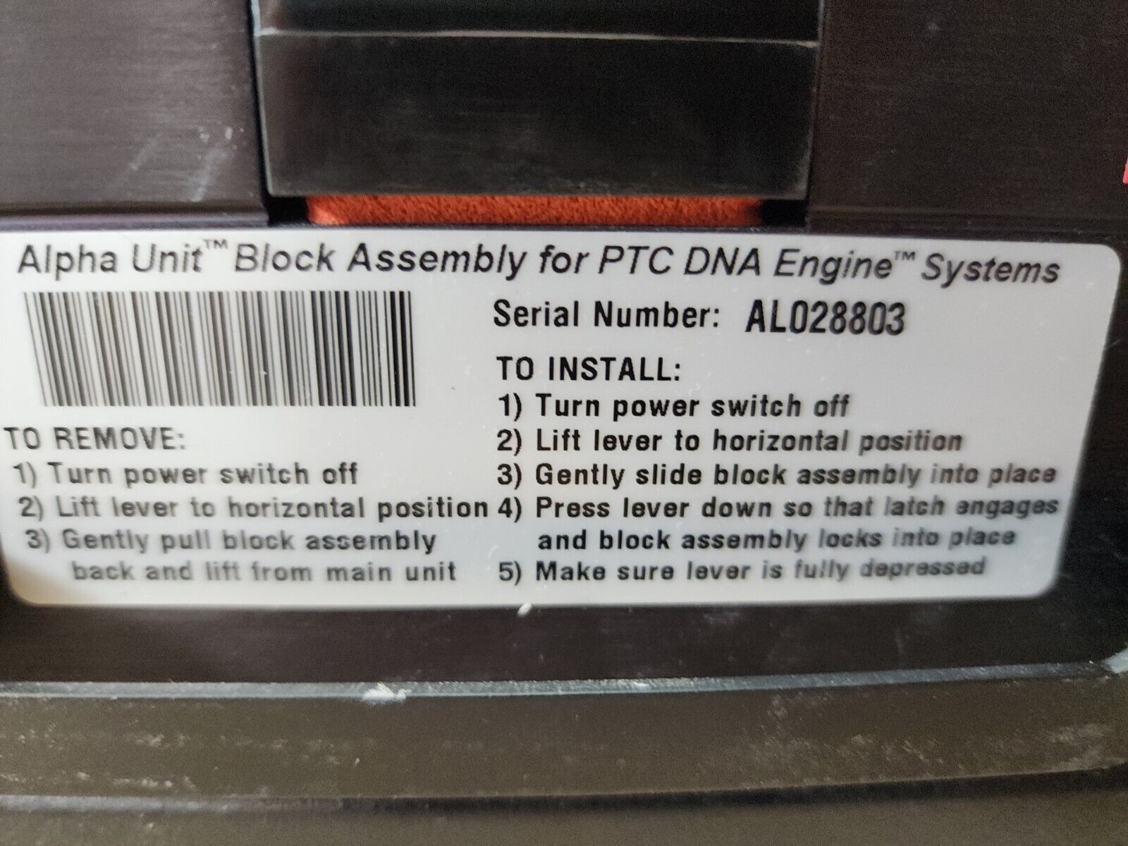 MJ Research PTC225 cycler thermal controller DNA tetrad with power supply