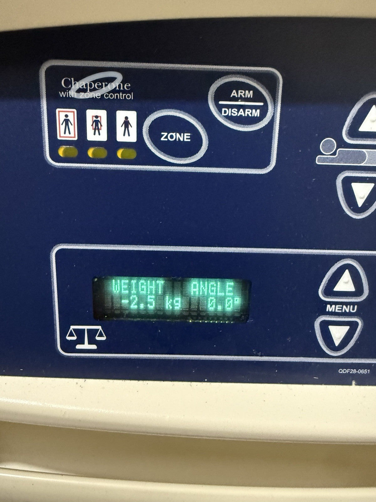 Stryker GoBed II FL28EX3 Hospital Bed Go Bed Chaperone with Zone Control Scale