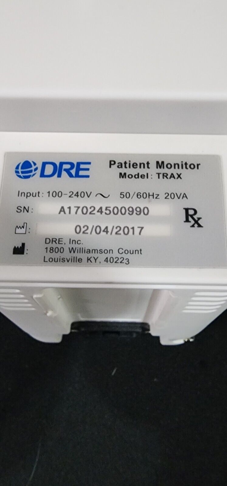 Dre Patient Monitor Trax with Printer