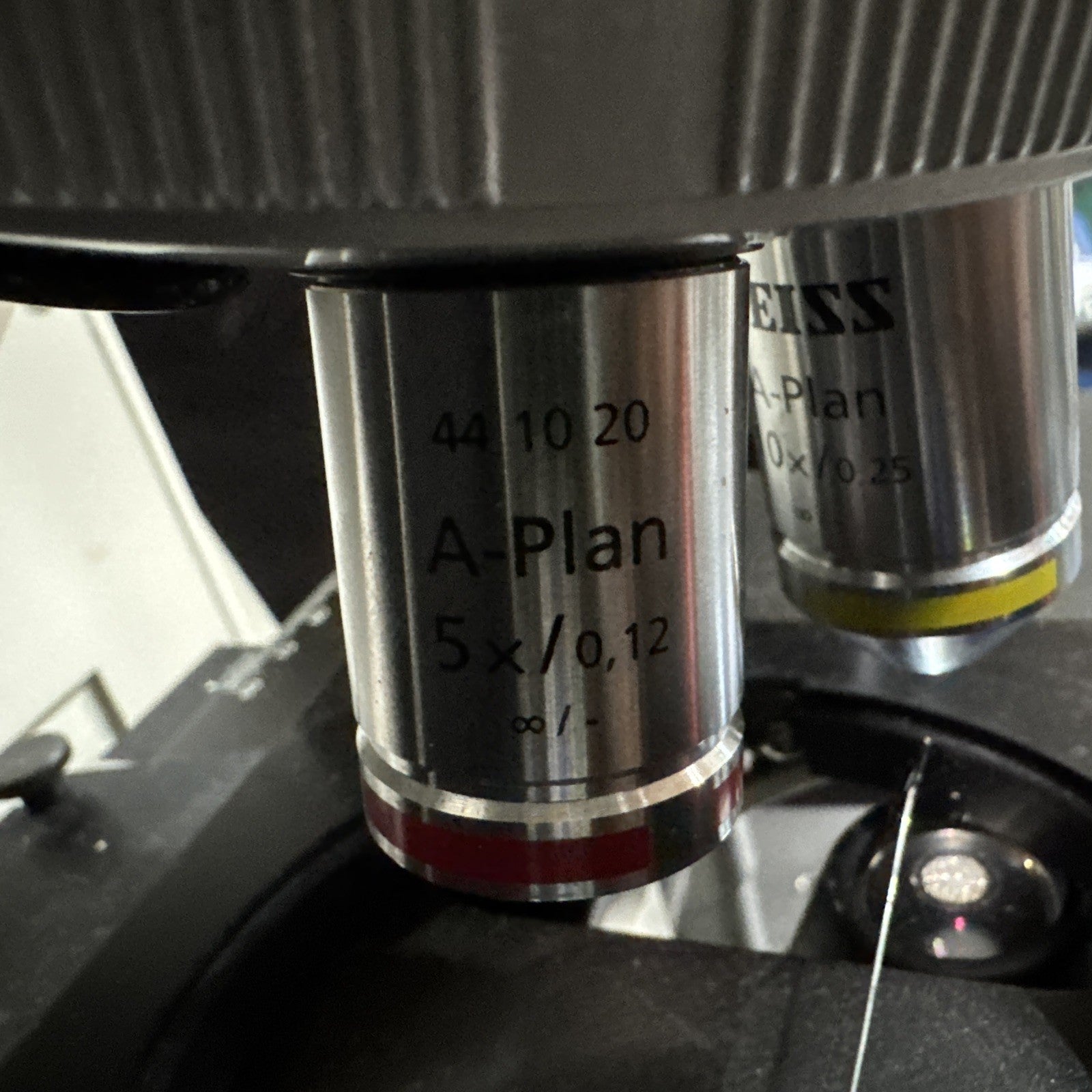 ZEISS AXIOSKOP 40 RESEARCH MICROSCOPE With Objectives 5x 10x 20x