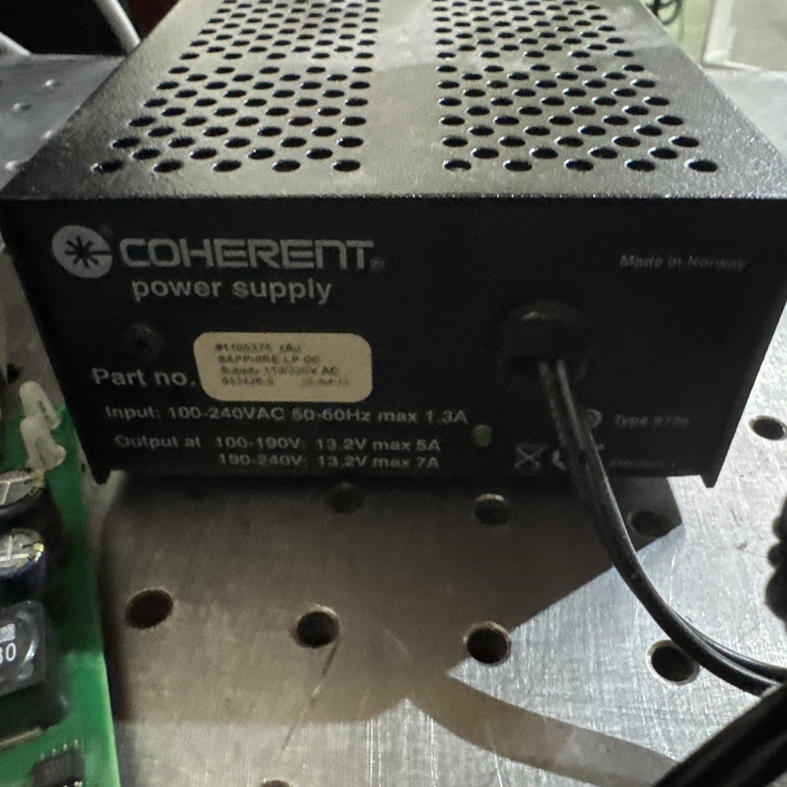 Coherent Sapphire 488-100 CW Laser 488nm 100mW complete system 2021
