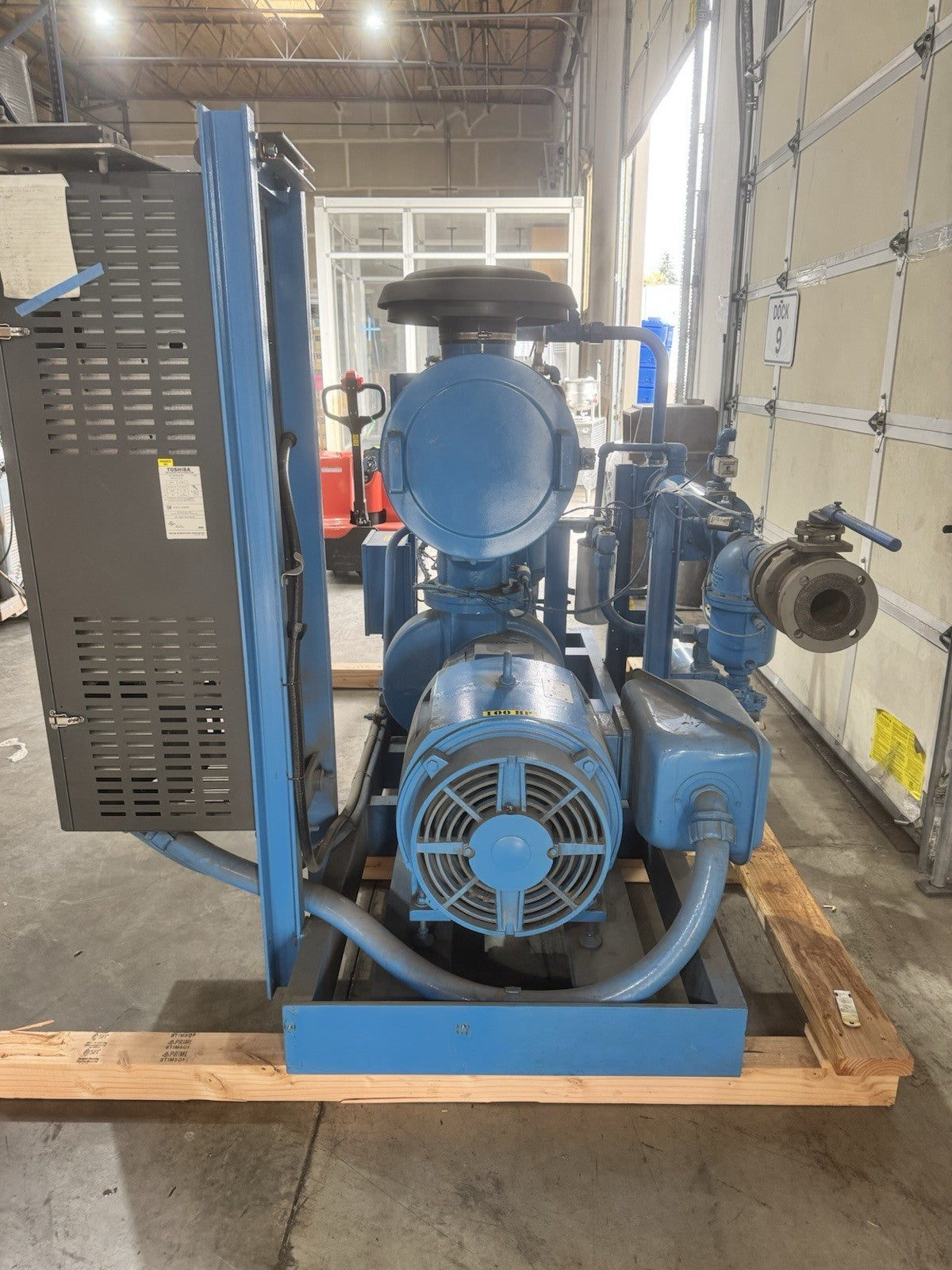 Rogers Quincy Northwest Rotary Screw Air Compressor 100 hp QNW-V-100-E
