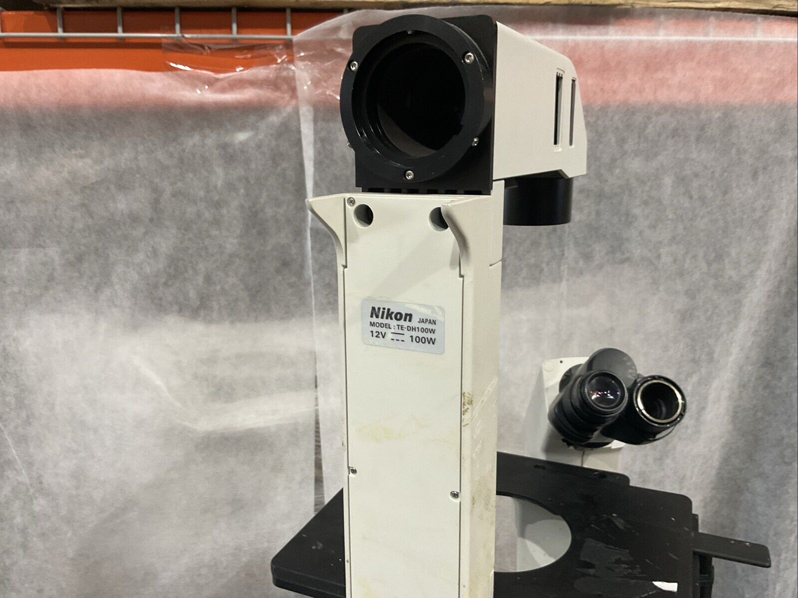 Nikon Eclipse TE300 Inverted Microscope For Parts