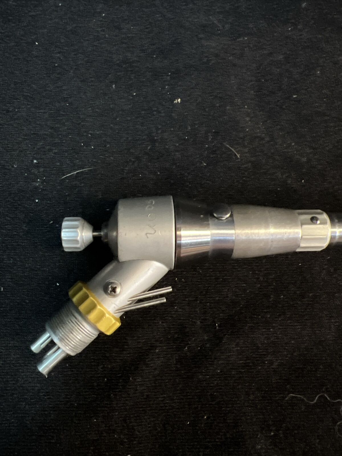 Midwest Shorty Motor with Straight Tru-torc Nosecone 2 Quiet Air Handpiece